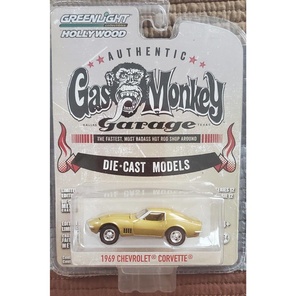 Greenlight Gas Monkey Garage 1969 Chevrolet Corvette New